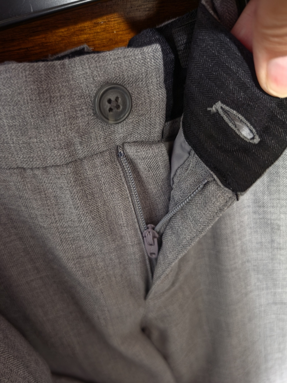 Janie and Jack Boys' Light Gray Suit Jacket & Pants - Picture 3 of 9